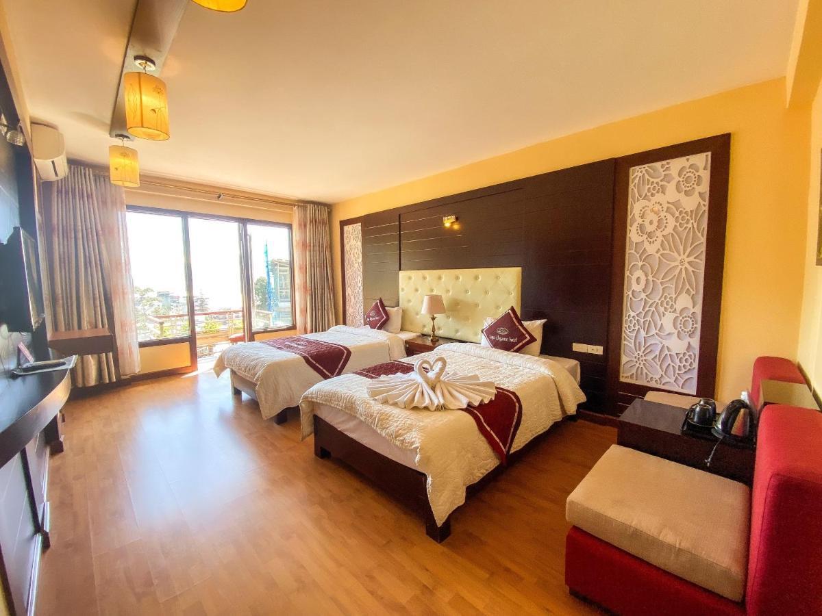 Sapa Elegance Hotel Buitenkant foto